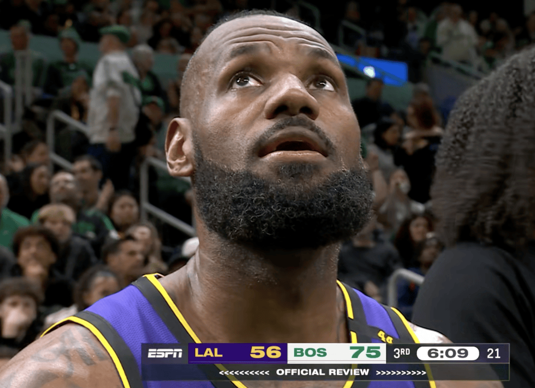 湖人遭遇四连败，詹姆斯怒斥球队现状